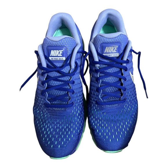 Nike Air Max 2017 Blue Sneakers - Picture 2 of 6